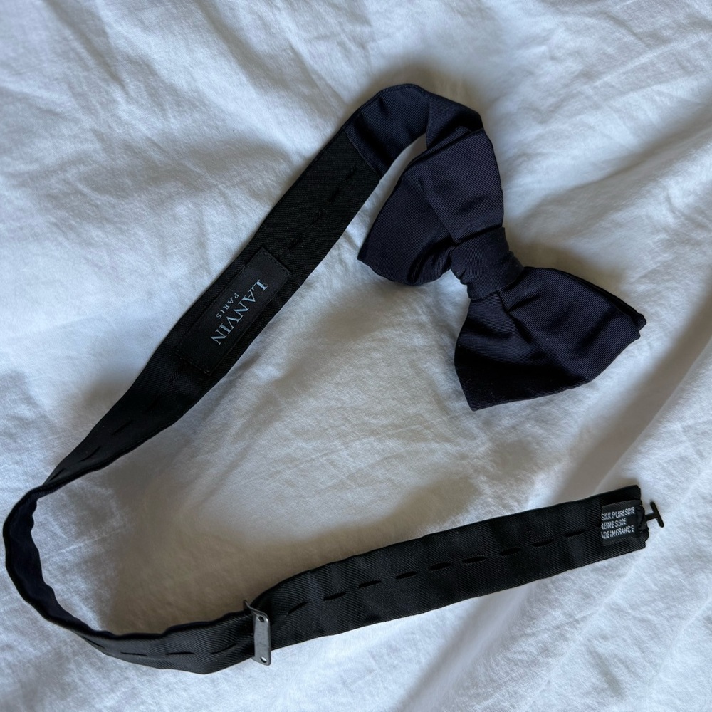 Lanvin silk bowtie - Picture 2 of 7